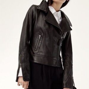 Aritzia Mackage leather jacket